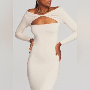 NEW SER.O.YA Irene Dress - Size Small - Ivory